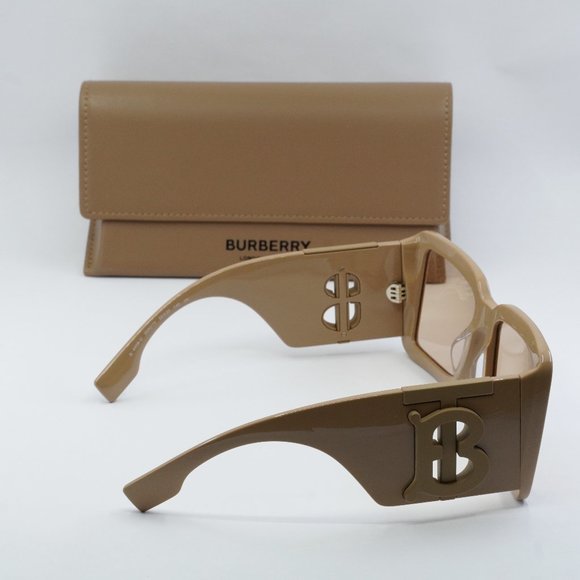 FINAL PRICE NEW BURBERRY BE4406U 399073 BEIGE LIGHT BROWN SUNGLASSES - Picture 9 of 11